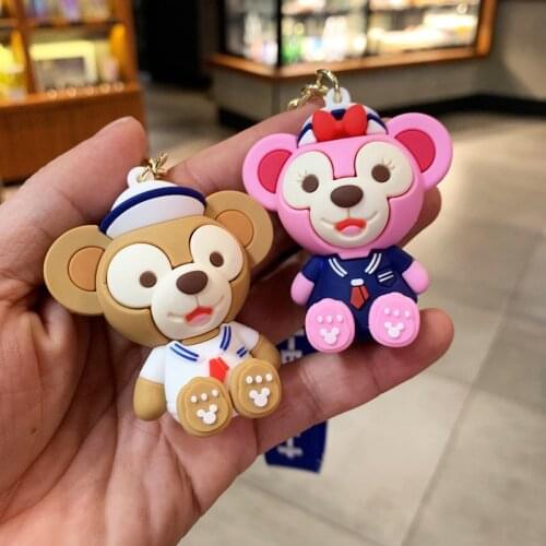 New Creative Cute Cartoon Doll Keychain Car Bag Key Chain Pendant Birthday Gift