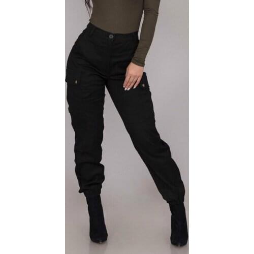 Women Cargo Pants High Waist Casual Trousers Fashion Joggers Women Pants