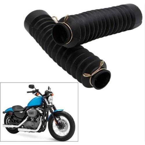 2PCS Dust Cover For Motorcycle Front Fork Shock Absorber Protector Dustproof Rubber Off Road Pit Dirt Bike Motocross Bicycle New