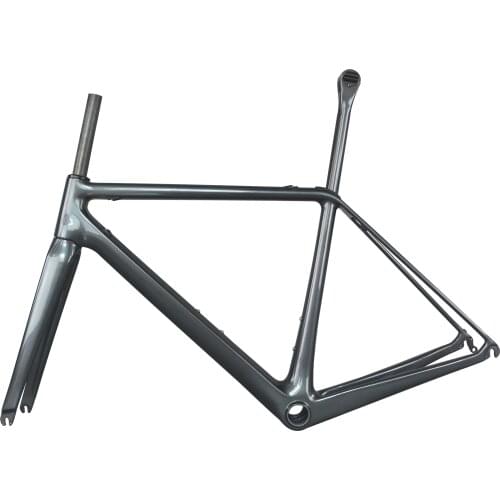 Superlight road frame toray carbon fiber T1000 road frame FM609 custom paint with Zero offset seatpost BB86