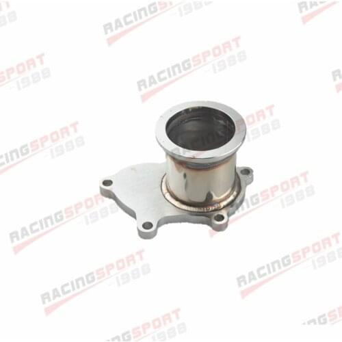 T3/T4 Turbo 5 Bolt Exhaust Turbo Down Pipe Flange To 2.5" 63mm V band Adapter