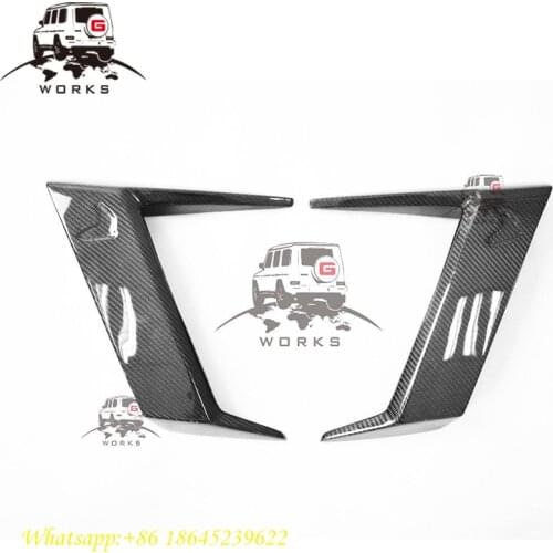 W464 carbon fiber fender add-on parts for g class w463a g500 g550 g63 2019y air vent covers TC fender