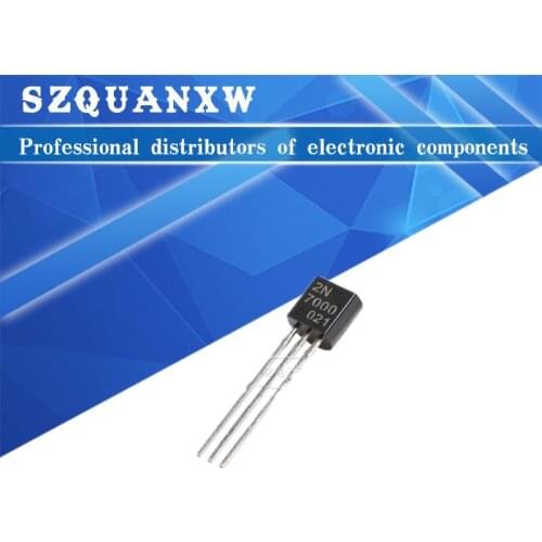 20pcs 2N7000 Mosfet TO92 Small Signal 200 mAmps 60 Volts N-Channel TO-92