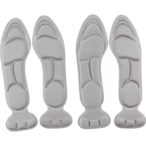 2 Pair 2in1 Sponge Soft Insole High Heel Shoe Pad Insert Cushion