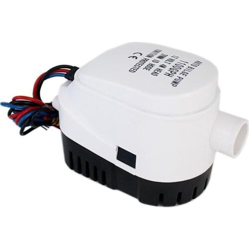 750GPH DC 24V Automatic bilge pump for boat,with auto float switch,submersible electric water pump,24 v volt 24volt 750