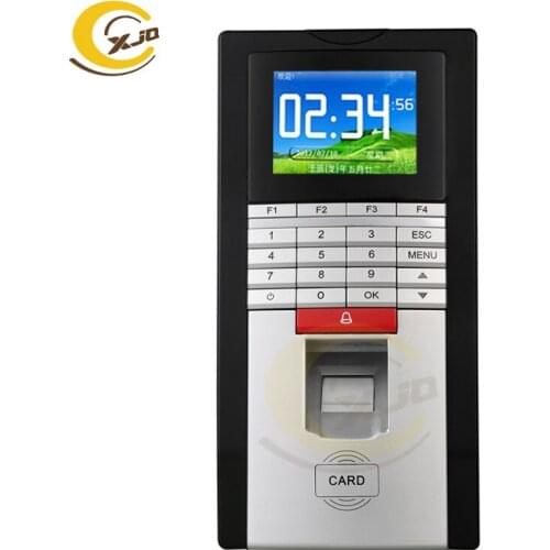 XJQ Free software Biometric Fingerprint RFID Card Password Recognition Access Control and Time Attendance device Realand F131S