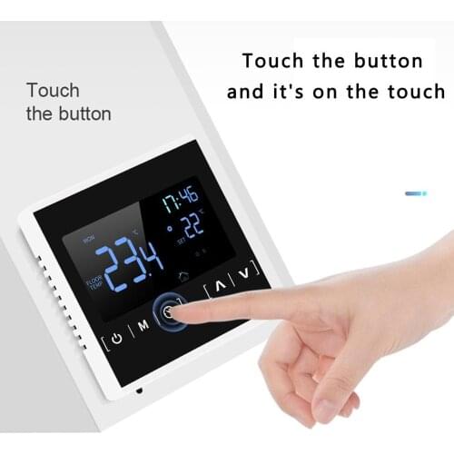 Smart Constant Temperature LCD Touch Screen Digital Temperature Controller Can Be Used In Bedroom And Living Room