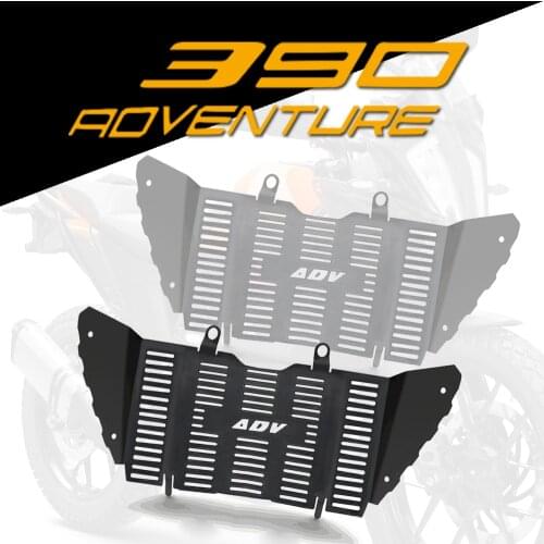 For 390 Adventure Motorcycle Aluminum Radiator Grille Protector Cover 390Adventure 390 ADV Adventure 2019 2020 2021 Accessories