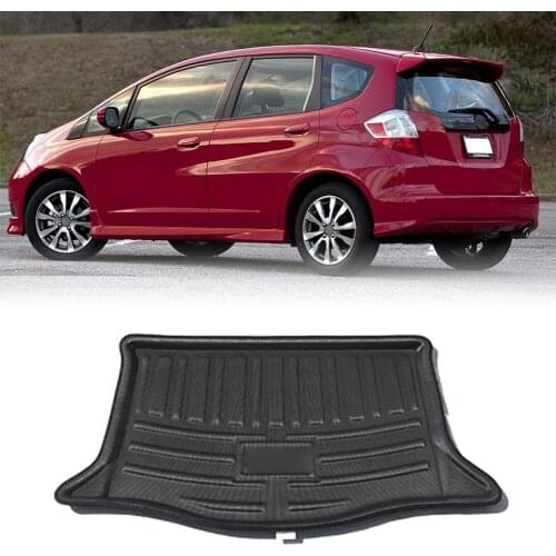 For Honda Jazz Fit 2008 2009 2010 2011 2012 2013 Car Rear Trunk Tray Boot Liner Cargo Mat Floor