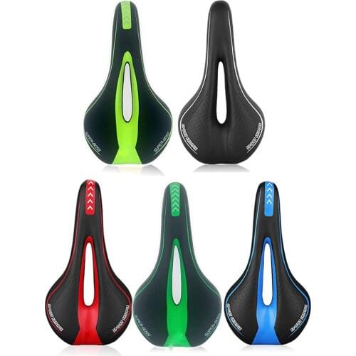 Gel Extra Soft Bicycle MTB Saddle Cushion Bicycle Hollow Saddle Cycling Road Mountain Bike Seat Bicycle Accessories