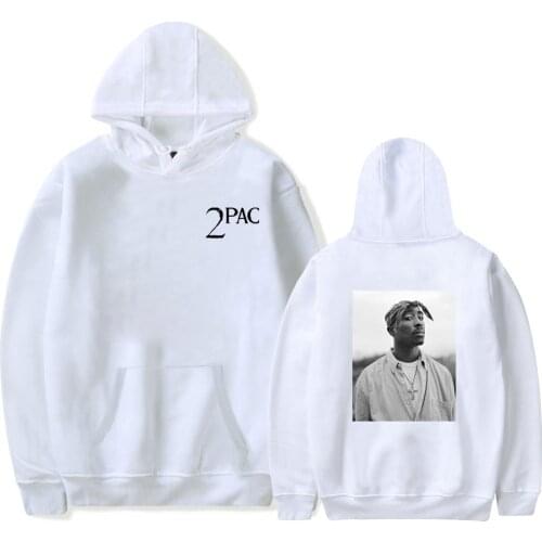 Rapper 2PAC Tupac Hoodie Cool Printed Hoodie Fashion Casual Men/Women Cotton Hoodies Sweatshirt Tops Pullover Hip-hop Style
