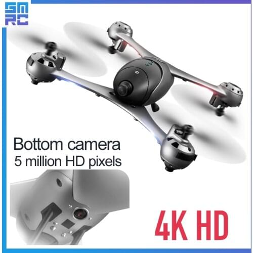 SMRC M6 follow me Quadrocopter Pocket Drones with Camera HD 4K RC Plane Quadcopter race helicopter fpv racing Dron Toys