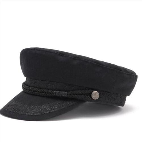 Large size navy cap small head flat hat army hat big bone sun cap men plus size military caps 54cm 56cm 57.5cm 59cm 60-62cm