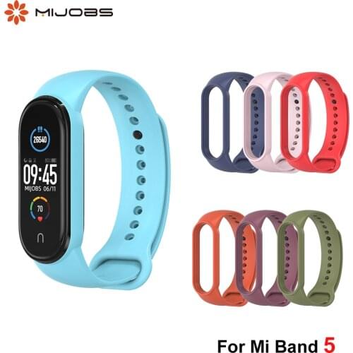 Mi Band 5 6 Strap Silicone Bracelet for Xiaomi Mi Band 4 Wristbands Colorful Wrist Straps for Correa Mi Band 3 Strap Accessories