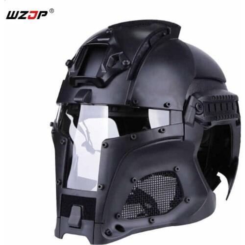 WZJP NEW Tactical Military Ballistic Helmet Side Rail NVG Shroud Transfer Base Outdoor Sports Army Combat Airsoft Paintball