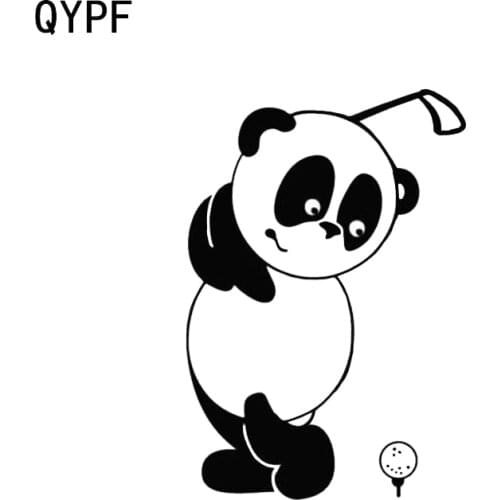 QYPF 10.3*15.2CM Lovely Predator Small Animals Golf Decor Graphic Car Sticker Vinyl C16-1511