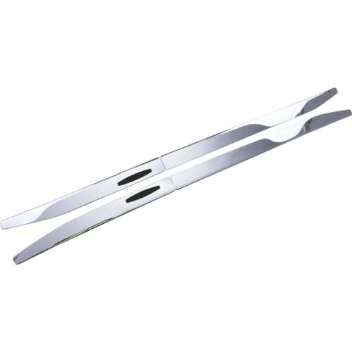 Wotefusi 4pcs Silver Trim Panels Decor Decal Frame Covers for NISSAN Patrol 2012-2019 []