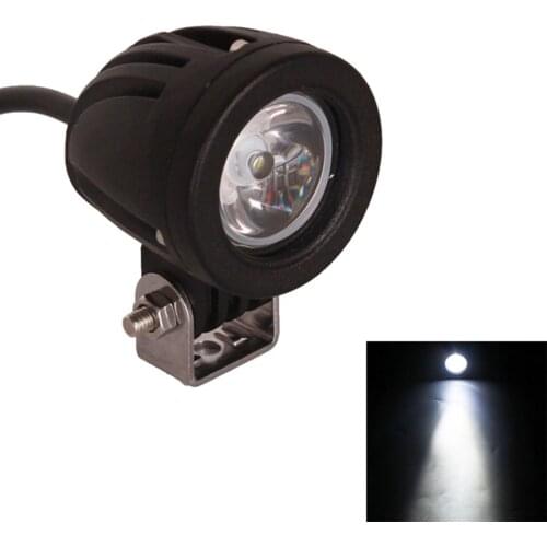 2pcs 10W LED Work Light For Offroad Motorcycle 4x4 ATV Motor Spot Beam Lights 6500K Work Driving Fog Light