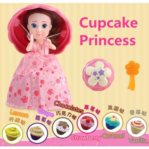 Surprise Cupcake Princess Doll Deformable Dolls Girl Beautiful Cute Birthday Present Mini Cake Doll Toys for Children