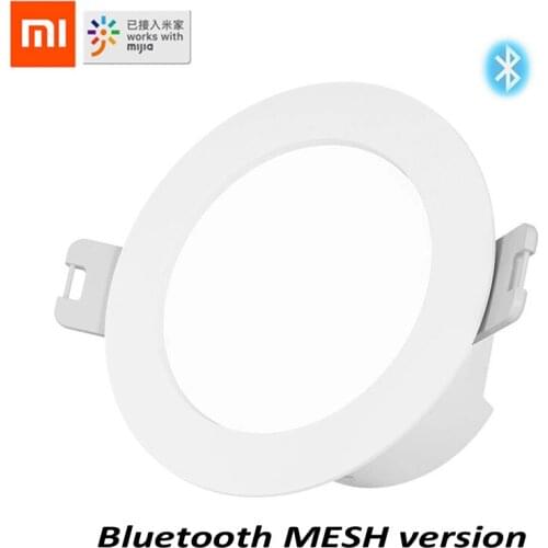 Xiaomi Mijia Smart Led Downlight Bluetooth Mesh Version Controlled By Voice Smart Remote Control Adjust Color Temperature
