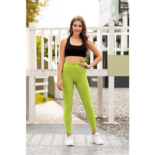 Women Yoga Pants Unique Fitness Leggings Workout Sports Running Leggings Sexy Push Up Gym Wear Elastic Slim Pants Tights