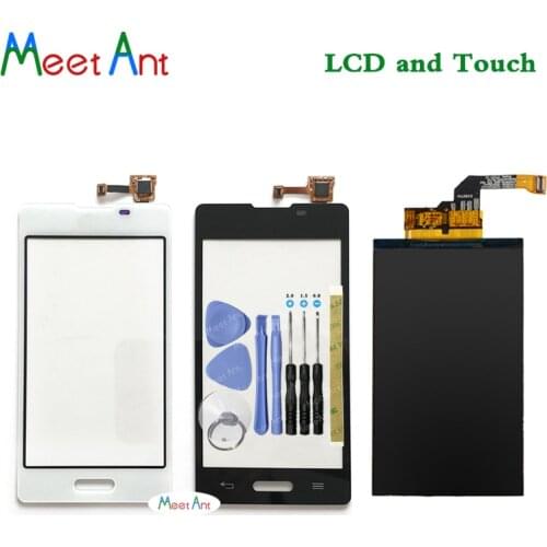 AAA Quality 4.0'' For LG L5 II E450 E460 Lcd Display With Touch Screen Digitizer Sensor