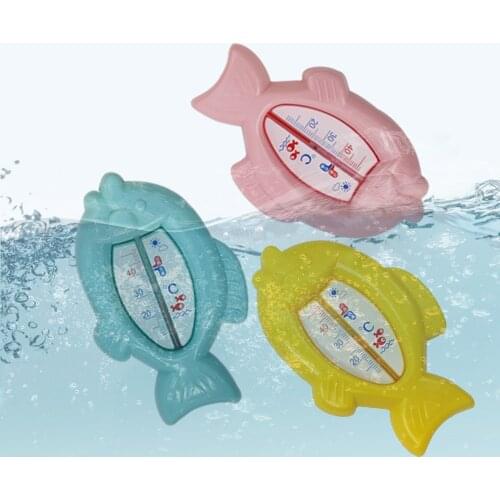 1Pc Baby Bath Thermometer For Newborn Lovely Fish Water Temperature Meter Baby Bath Toys Thermometer Baby Care Tools
