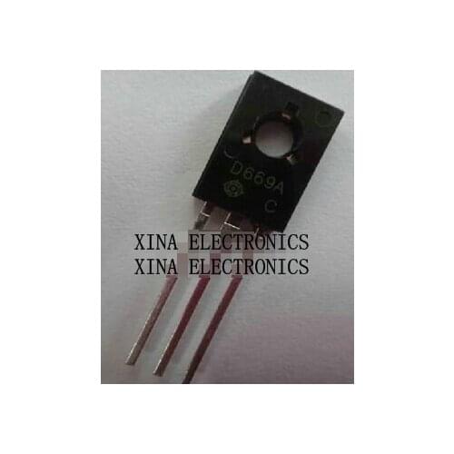 2SD669A D669A 2SD669 D669 TO-126 ROHS ORIGINAL 50PCS/lot Free Shipping Electronics composition kit