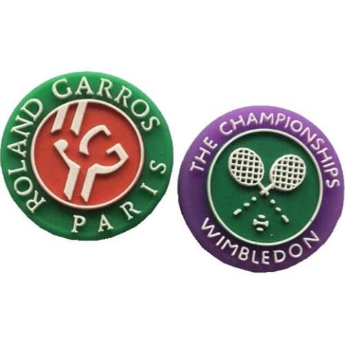 50pcs Wholesales 2021 Game Tennis Racket Damper Shock Absorber to Reduce Tenis Racquet Vibration Dampeners raqueta