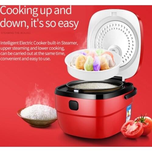 900W Home Smart Rice Cooker 5L Multi-function Porridge Soup Rice Rice Cooker Timing Reservation Non-Stick Automatic Food Cooker
