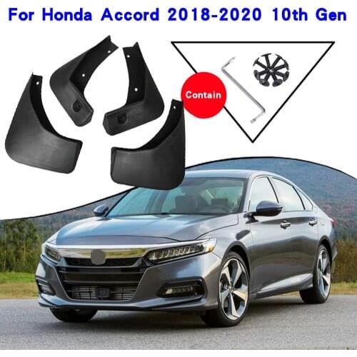 Car Fender Accessories For Honda Accord 10 2018-2020 Mudguards Splash Guards Fender Mudflaps Car Fender Mud Flaps Car Fender