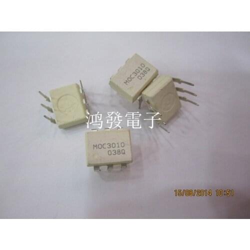 Free shippin 1pcs/lot MOC3010 DIP-6 optically coupled generator new original