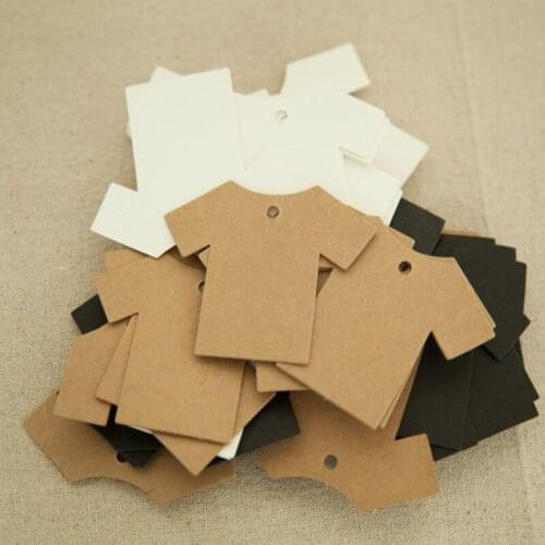 Free Shipping 100pcs gift tag label for wedding/candy/baby gift hang tag kraft papert products tagging package