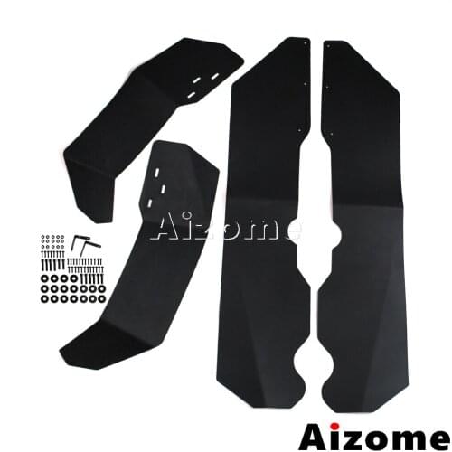 1 Set UTV Fender Flares Mud Flaps For Polaris RZR XP 1000 RZR XP 4 1000 2014-2017 RZR 4 XP 100 2015