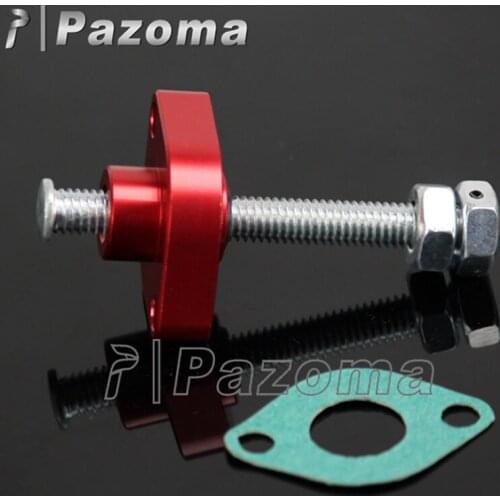 Red Timing Cam Chain Tensioner Manual Adjuster For Kawasaki Vn 750 700 Vulcan Vn 1500 1600 Zl 600 900 Klf Klt Kvf 220 250 300