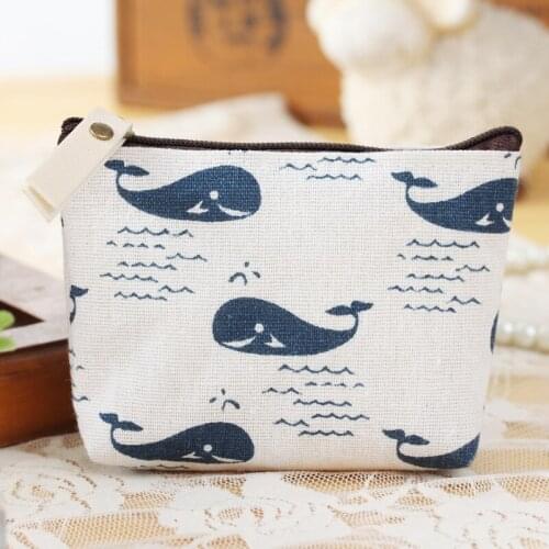 Best Sellers Lovely Cartoon Animal coin purse Wallets Popular Korean Canvas zipper bag High quality and inexpensive wholesale
