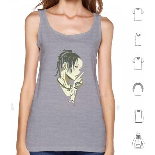 Uta tank tops vest 100% Cotton Uta Hysy Artmask Studio The Clowns No Face Ghoul Anteiku Anime Animation Manga Pop Art Tokyo