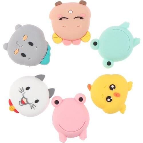 Fashion Cartoon Door Stopper Doorknob Rubber Fender Lock Protective Pad Door Crash Pad Wall Protector Savor Shockproof Crash Pad