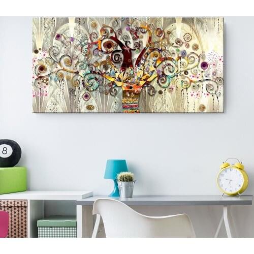 Tree of Life Landscape Poster Wall Art Canvas Print Painting Living Room Bedroom Home Decor Unframed