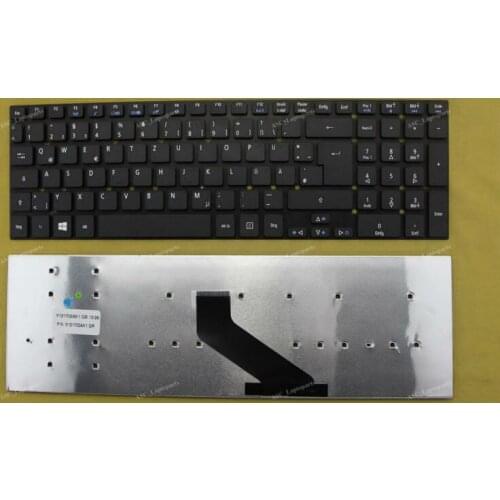 New GR German Deutsch Keyboard For Acer Aspire E5-571G E5-571PG E5-572G E5-721 ES1-512 ES1-711 ES1-711G Laptop Black WIN8