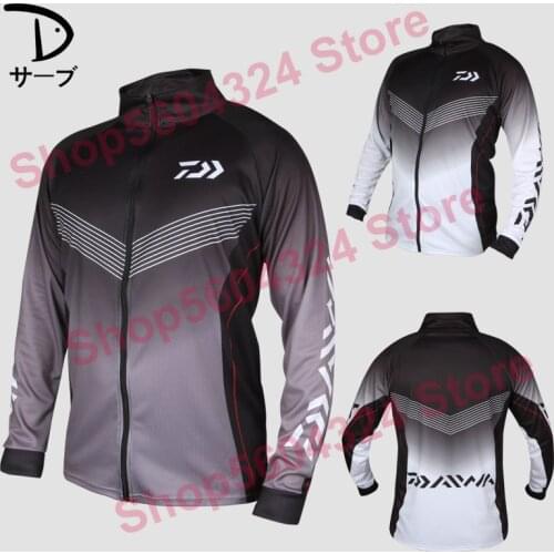2021 New Men Style Fishing Clothing Quick Dry Daiwa Clothing Anti-UV Fishing Vests DAIWA Jacket DAIWA Fishing Clothes DAIWA