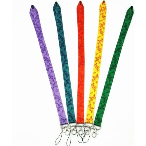 New Arrival 1 Piece Quality Fashion Butterfly Mobile Phone Strap Cute Keychains Neck Lanyard Exhibition ID card Holder Strap