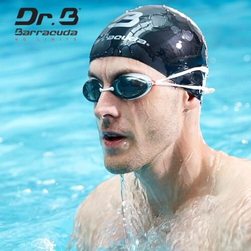 Barracuda Dr.B Myopia Swimming Goggles, Anti-Fog, UV Protection ,Prescription Diopter, For Men Women White #32295 Eyewear