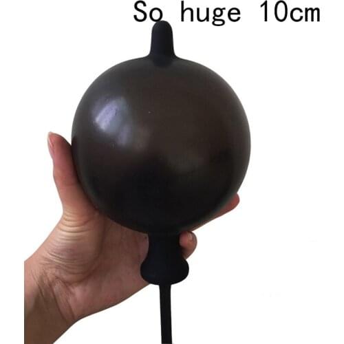 Huge inflatable anal plug silicone anal Expansion speculum butt plug dilatador anal balls anus stimulate buttplug anal sex toy