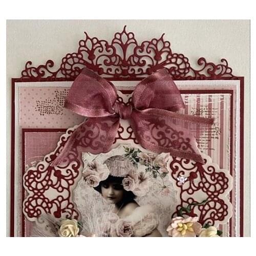 Lace edge frame metal Cutting Dies Stencils DIY Scrapbooking Paper/photo Cards Embossing Dies