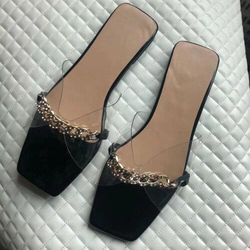 Women Summer Slippers Flats Rhinestone Female Shoes Casual Bling Ladies Slides Plus Size Beach Shoes Woman Fashion 2021 Hot Sale
