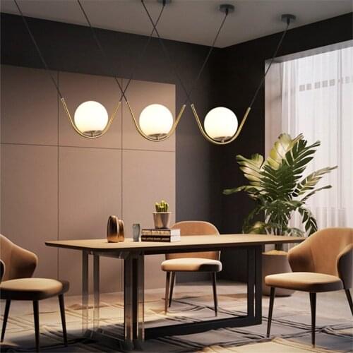 Thrisdar Nordic LED Pendant Lights Vintage Style Metal Hanging Lamp Modern Living Room kitchen Restaurant Lighting Fixture E27