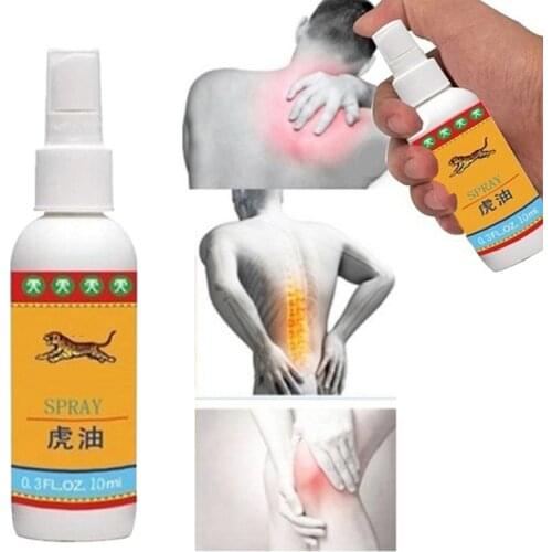 Tiger Oil Joint Spine Lumbar Pain Relief Muscles Active Sprain Spray Lumbar Pain Relief Spray Health99