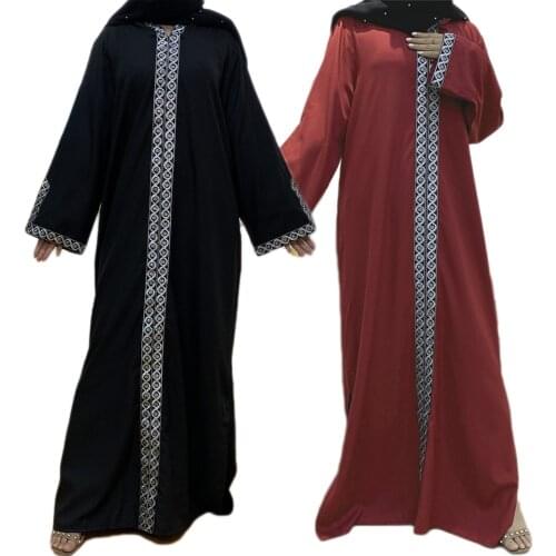Turkey Muslim Abaya Dress Women Modest Islamic Moroccan Kaftan Jilbab Caftan Gown Africa Pakistani Vestidos Abayas Ramadan Robes