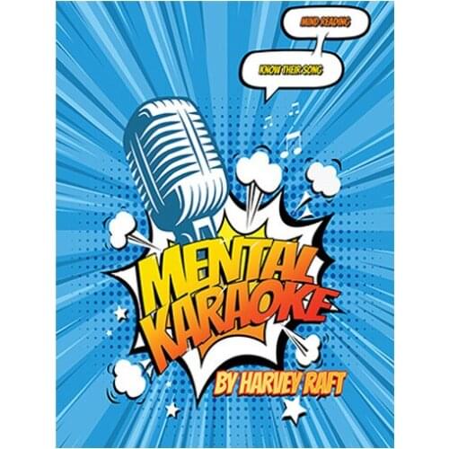 Vortex Magic Presents Mental Karaoke by Harvey Raft (Gimmicks and Online Instructions) - Goocheltrucs Professionele Close-Up